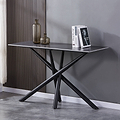 Barton Console Table Grey from Roseland Furniture