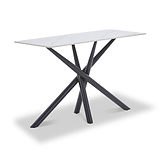 Barton Console Table White from Roseland Furniture
