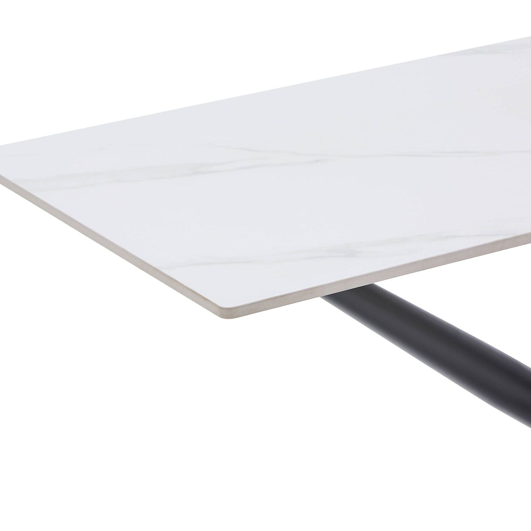 Barton Console Table White from Roseland Furniture