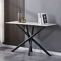 Barton Console Table White from Roseland Furniture