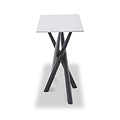 Barton Console Table White from Roseland Furniture