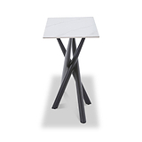 Barton Console Table White from Roseland Furniture