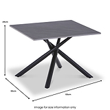 Barton Side Table Grey from Roseland Furniture