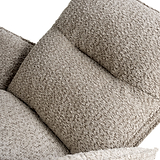 Morlie Swivel Chair Mink from Roseland Furniture