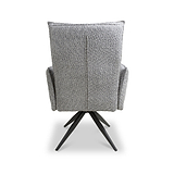 Morlie Swivel Chair Grey from Roseland Furniture