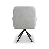 Cassey Corduroy Swivel Chair from Roseland Furniture