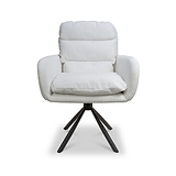 Cassey Corduroy Swivel Chair from Roseland Furniture
