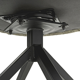 Mitch Swivel Dining Chair from Roseland Furniture