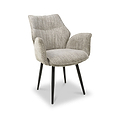 Pralie Swivel Chair Toffee from Roseland Furniture