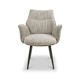 Pralie Swivel Chair Toffee from Roseland Furniture