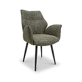 Pralie Swivel Chair Green from Roseland Furniture