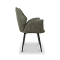 Pralie Swivel Chair Green from Roseland Furniture