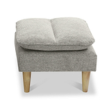 Portwell Footstool Natural from Roseland Furniture