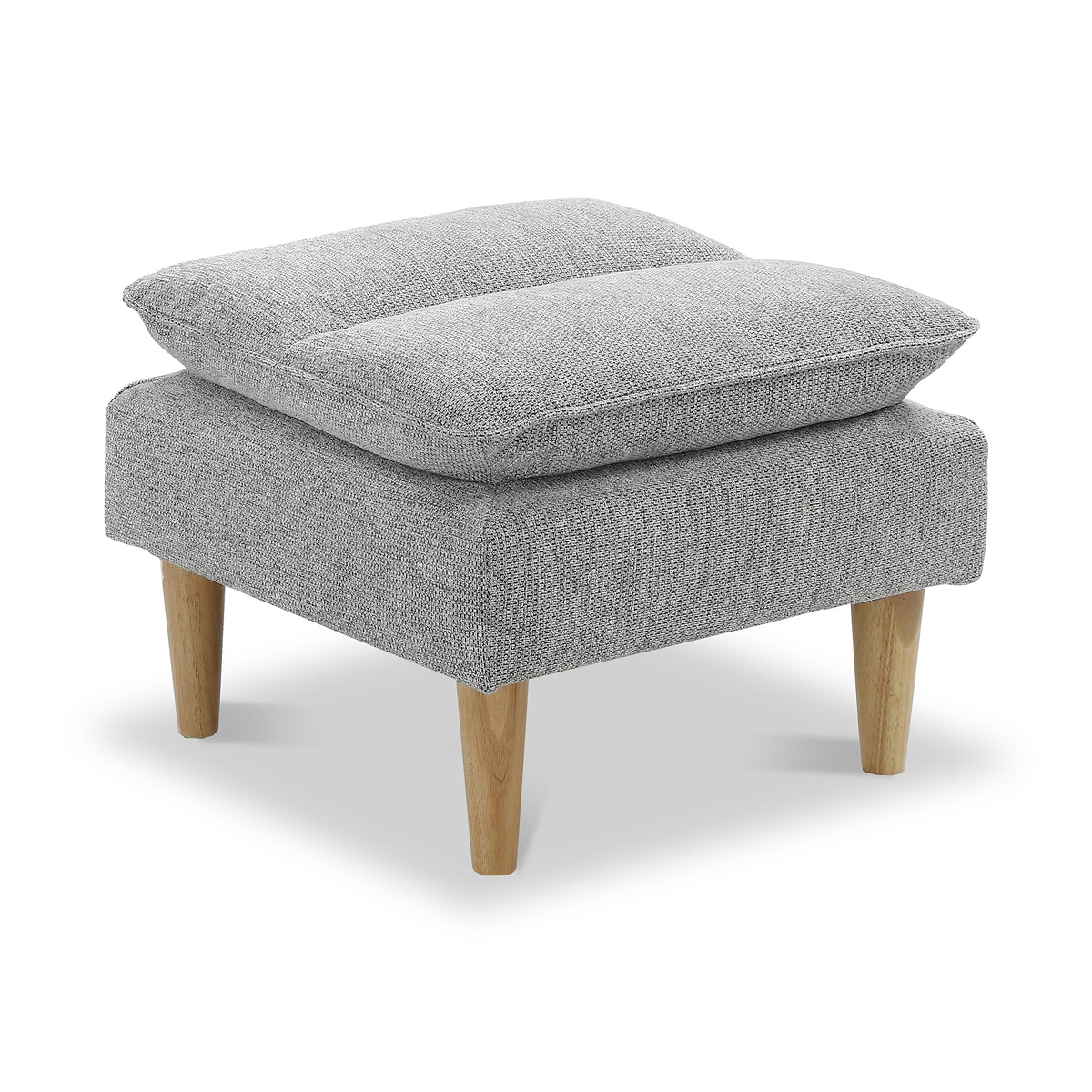 Portwell Footstool Grey from Roseland Furniture