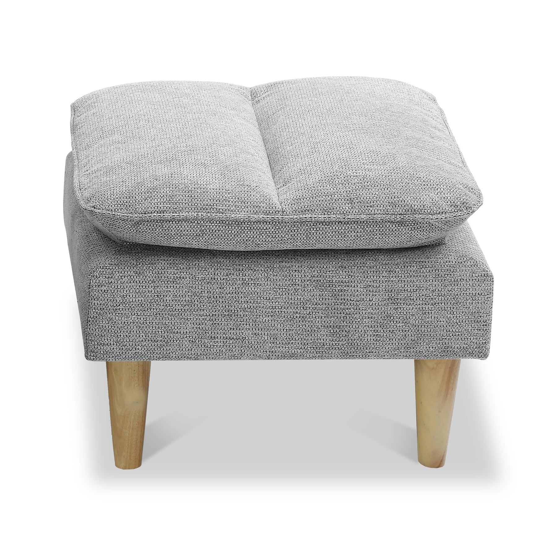 Portwell Footstool Grey from Roseland Furniture
