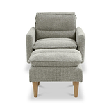 Portwell Armchair Natural from Roseland Furniture