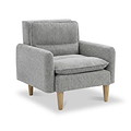 Portwell Armchair Grey from Roseland Furniture