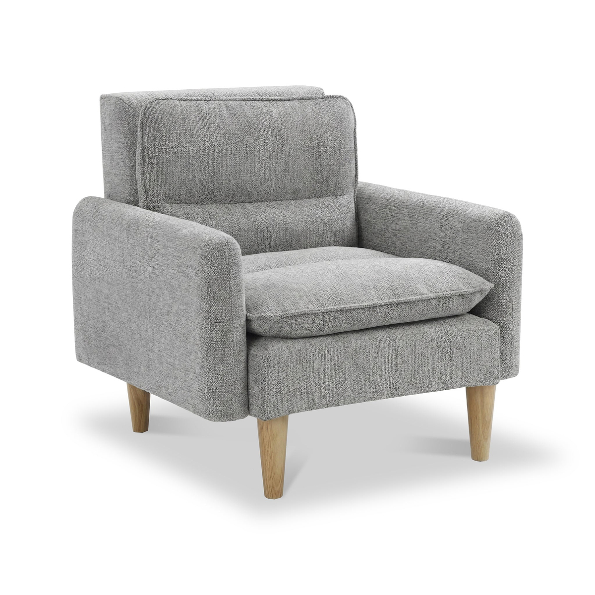 Portwell Armchair Grey from Roseland Furniture