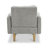 Portwell Armchair Grey from Roseland Furniture