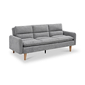 Portwell 3 Seater Sofa Bed Grey from Roseland Furniture