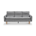 Portwell 3 Seater Sofa Bed Grey from Roseland Furniture