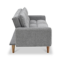 Portwell 3 Seater Sofa Bed Grey from Roseland Furniture