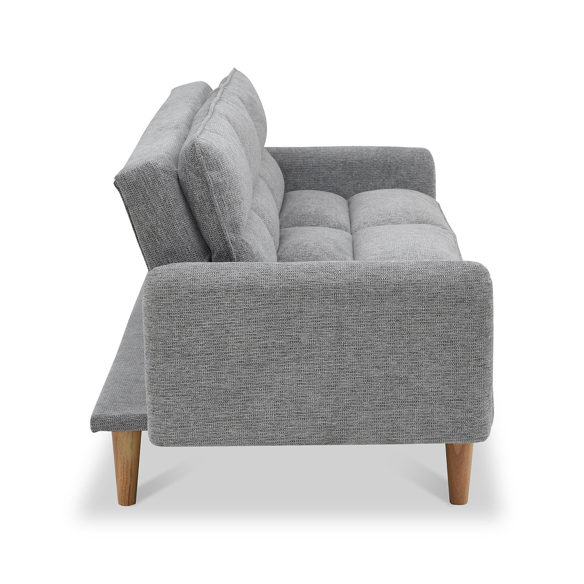 Portwell 3 Seater Sofa Bed Grey from Roseland Furniture