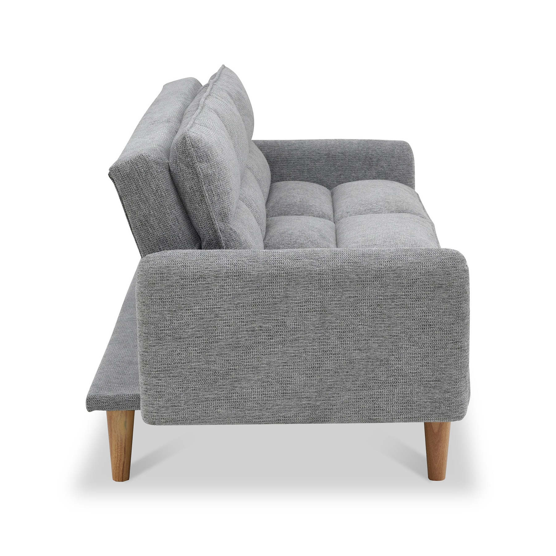Portwell 3 Seater Sofa Bed Grey from Roseland Furniture