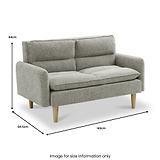 Portwell 2 Seater Sofa Natural from Roseland Furniture