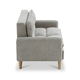 Portwell 2 Seater Sofa Grey from Roseland Furniture
