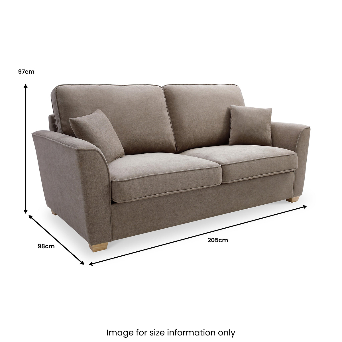 Amberley 3 Seater Sofa from Roseland Furniture