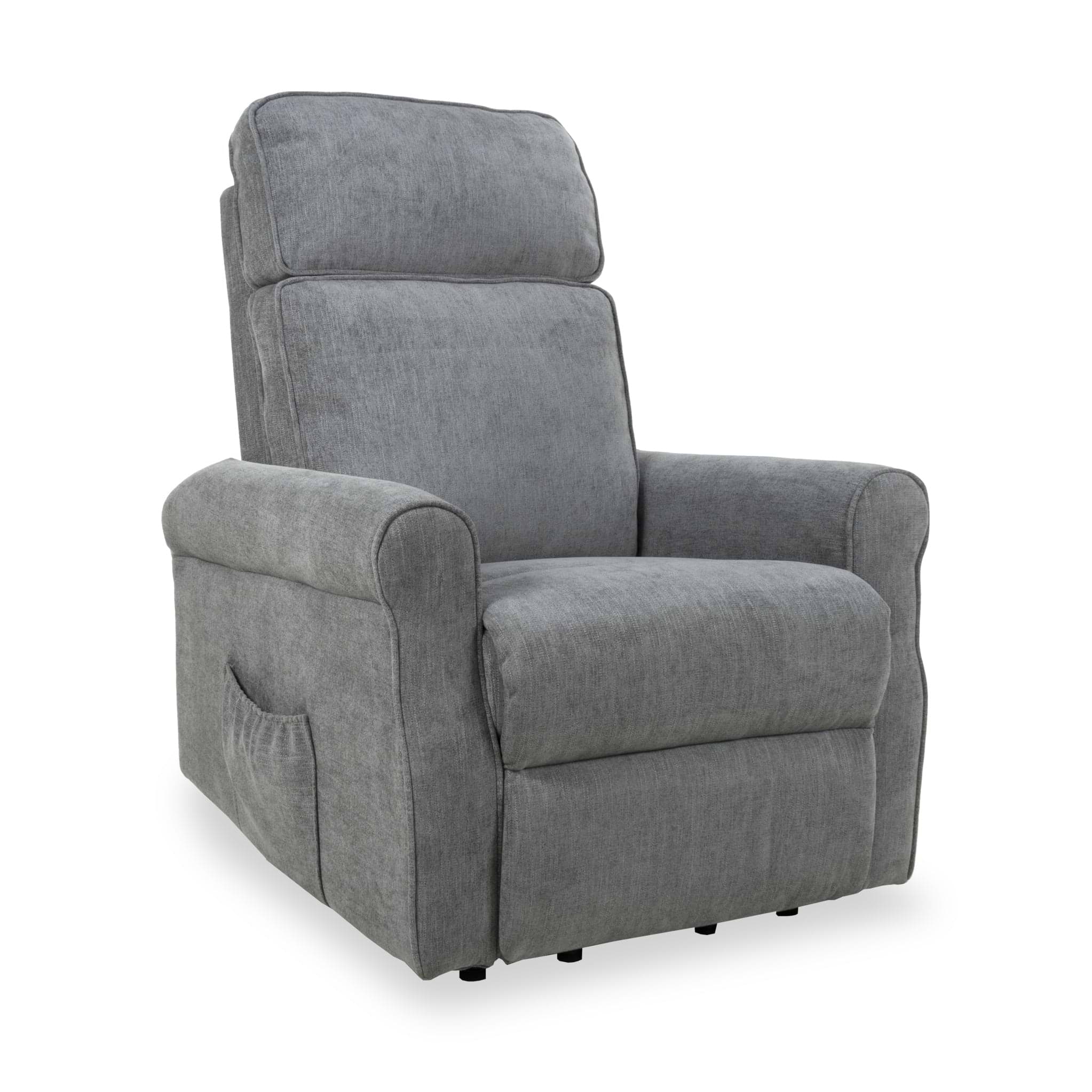 Hartley Tilt Rise Recliner Armchair Grey from Roseland Furniture