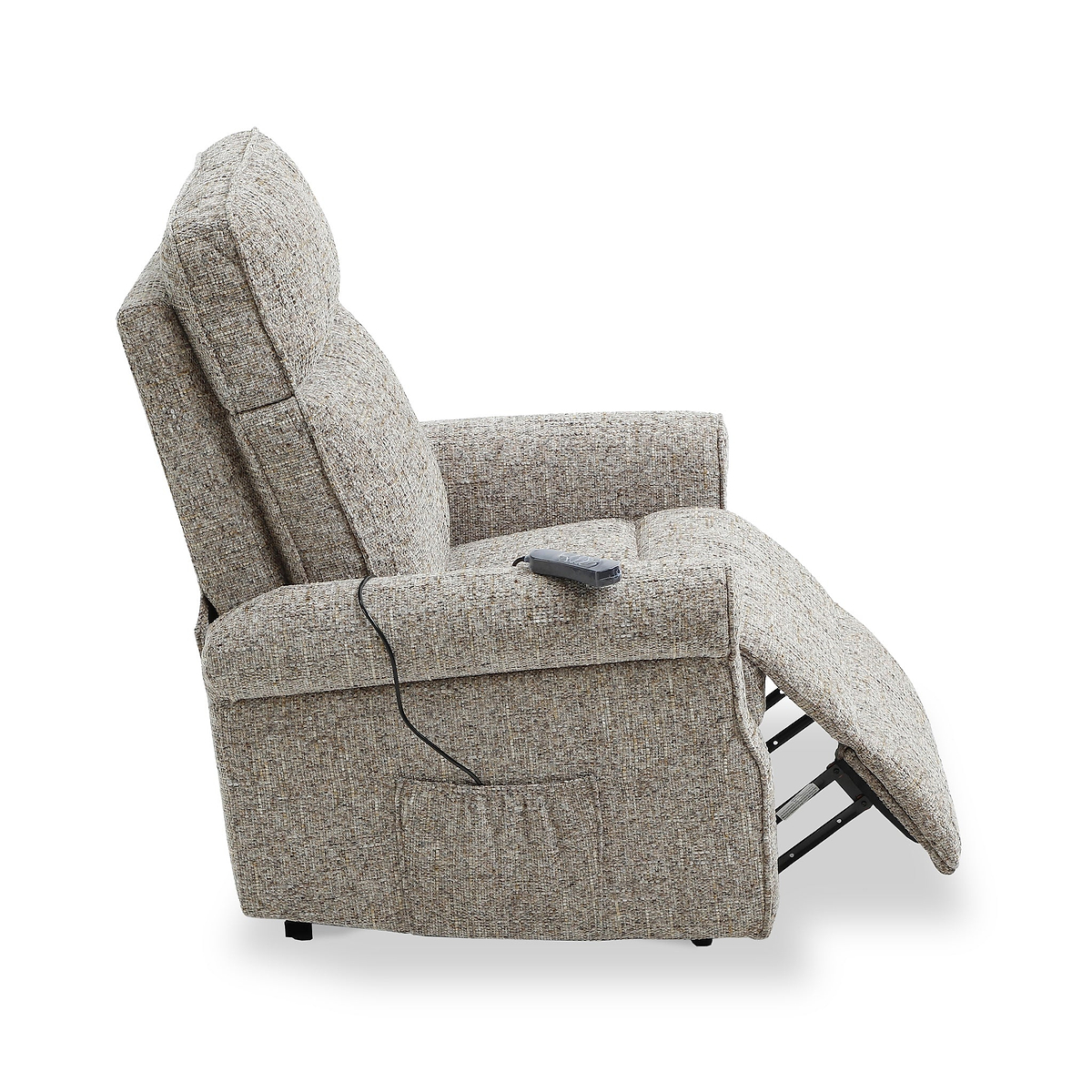 Ellwood Tilt Rise Recliner Armchair Natural from Roseland Furniture