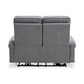 Hartley Power Recliner 2 Seater Sofa Grey from Roseland Furniture