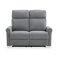 Hartley Power Recliner 2 Seater Sofa Grey from Roseland Furniture
