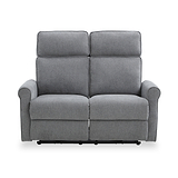 Hartley Power Recliner 2 Seater Sofa Grey from Roseland Furniture
