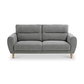 Penmere 3 Seater Sofa Grey from Roseland Furniture