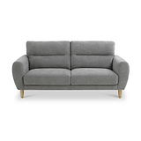 Penmere 3 Seater Sofa Grey from Roseland Furniture
