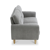 Penmere 3 Seater Sofa Grey from Roseland Furniture