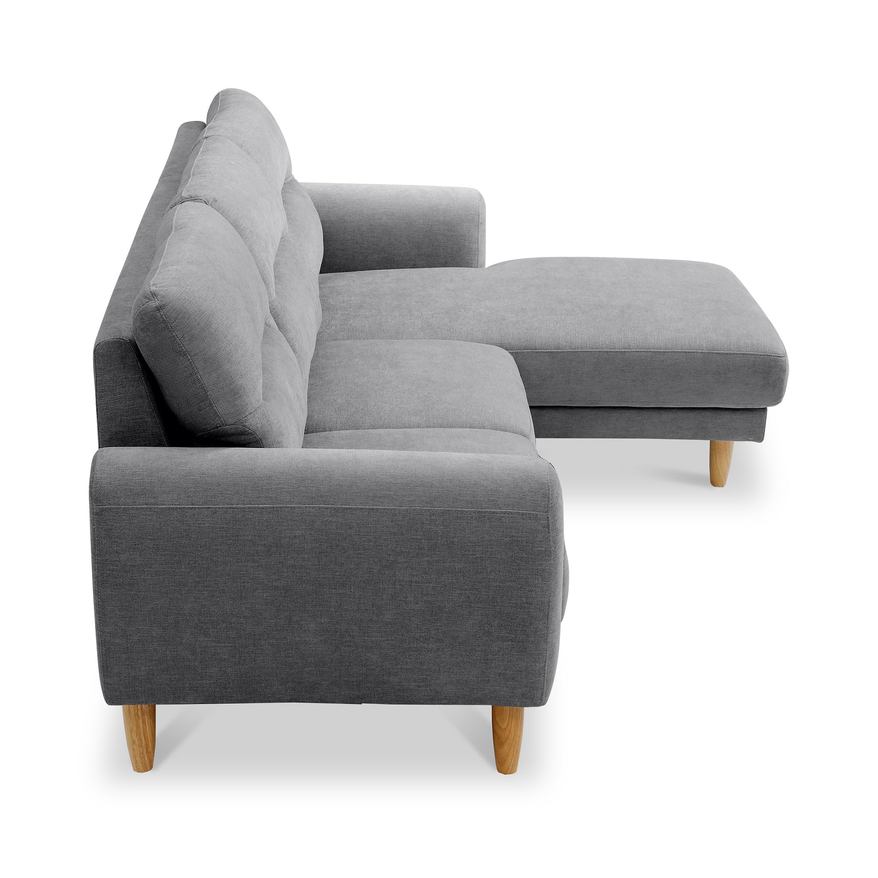 Penmere Corner Sofa Grey from Roseland Furniture