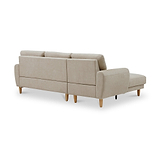 Penmere Corner Sofa Natural from Roseland Furniture