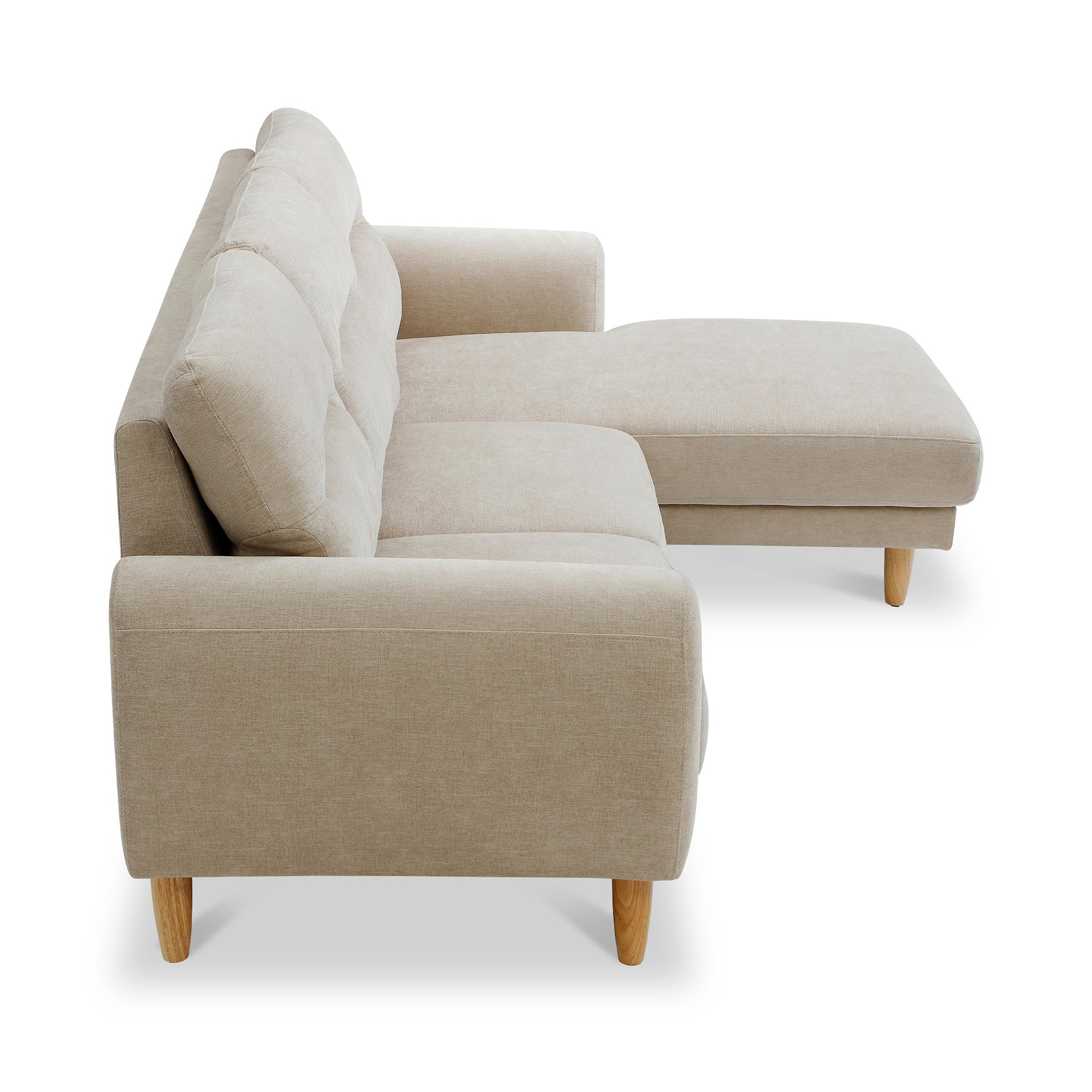 Penmere Corner Sofa Natural from Roseland Furniture
