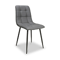 Gillan 120cm Ceramic Dining Table with 4 Dining Chairs from Roseland Furniture