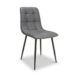 Gillan 120cm Ceramic Dining Table with 4 Dining Chairs from Roseland Furniture