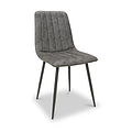 Redruth 120cm-180cm Ceramic Extending Dining Table with 4 Dining Chairs from Roseland Furniture