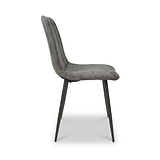Redruth 120cm-180cm Ceramic Extending Dining Table with 4 Dining Chairs from Roseland Furniture