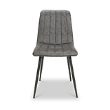 Redruth 120cm-180cm Ceramic Extending Dining Table with 4 Dining Chairs from Roseland Furniture