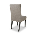 Pryder Tweed Fabric Dining Chair Mocha BL from Roseland Furniture
