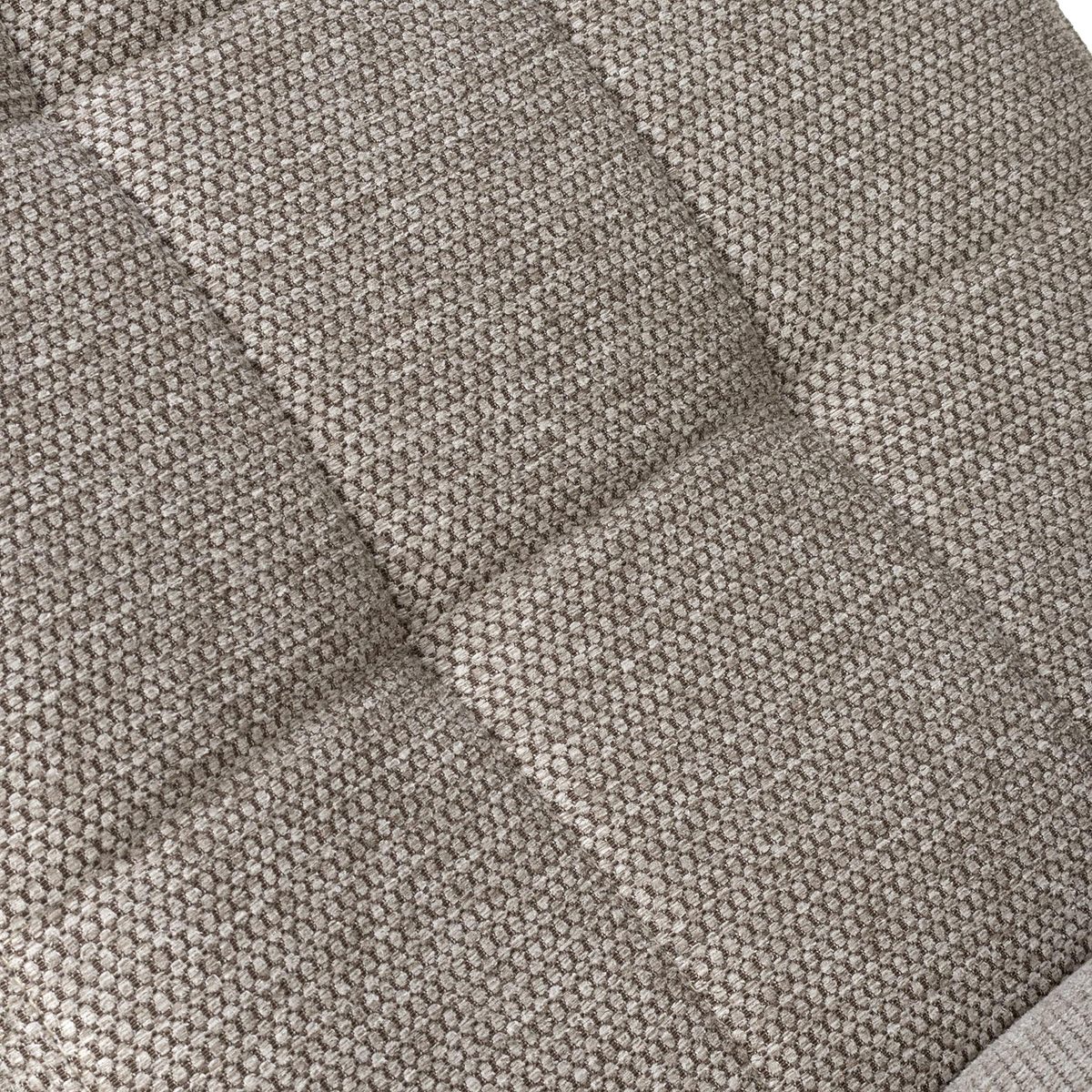Pryder Tweed Fabric Dining Chair Mocha BL from Roseland Furniture