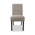 Pryder Tweed Fabric Dining Chair Mocha BL from Roseland Furniture